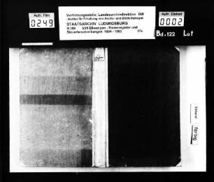 Steuerbeschreibungen und Steuerregister im Amt Wasseralfingen