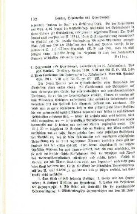 132-134 [Rezension] Paulus, Nikolaus, Hexenwahn und Hexenprozess, vornehmlich im 16. Jahrhundert