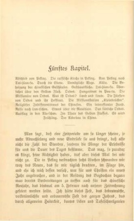 Fünftes Kapitel. Abschied von Peking ...