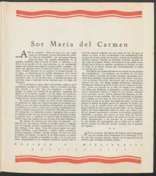 Sor María del Carmen