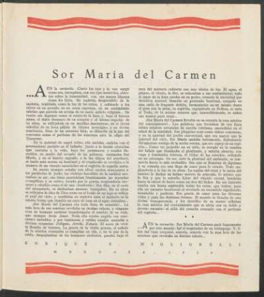 Sor María del Carmen