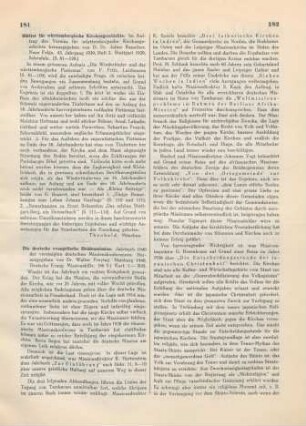 181 [Rezension] Blätter für württembergische Kirchengeschichte; 43. Jahrgang