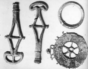 Messergriffe, Ring und Scheibe