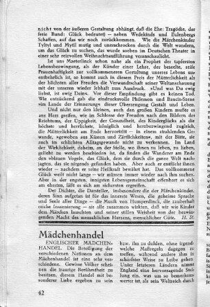 Mädchenhandel