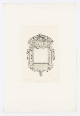 Miroir françis du seizième siècle, aus: "Raritäten"
