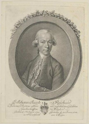 Bildnis des Johann Jacob Reichard