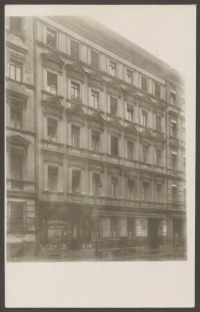 Ansichtskarte Gebäude in der Wrangelstraße