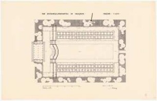 Volkspark: Pflanzplan 1:200