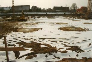 Dresden-Seidnitz, Enderstraße 59. Baustelle Seidnitz-Center