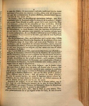 Représentations Faites Au Roi, Par ceux de Messieurs de Grand-Chambre qui n'ont pas donné leur démission : [ce 19 Janvier 1757]