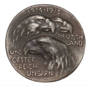 Gaul, August: Deutschland und Österreich-Ungarn (Bundestreue)