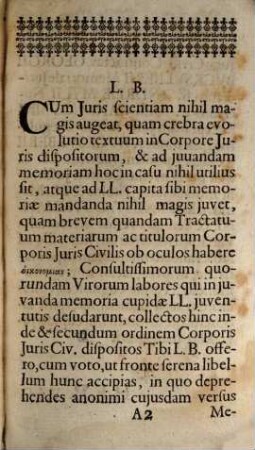 Corpus iuris portatile ... digestum ab H. F. B.