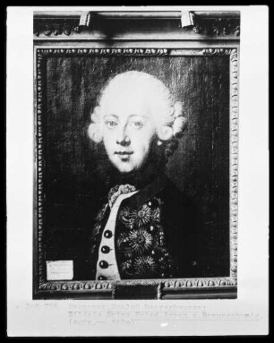 Bildnis Prinz Friedrich Franz von Braunschweig