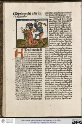 Dye legende van sente Apollinaris
