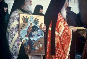 Israel. Zeigen religiöser Bilder