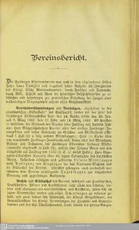 Vereinsbericht