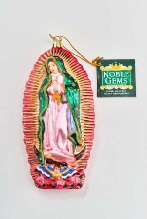 Christbaumschmuck: Maria im Strahlenkranz