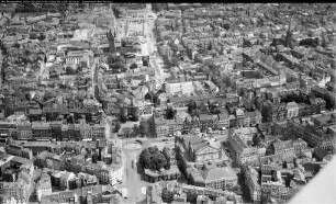 Köln, Rudolfplatz mit Oper, Hahnentor, St. Aposteln, Neumarkt