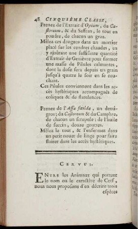 Cervus.