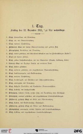 1. Tag: Freitag den 12 Dezember 1913 (Nr. 1-135)