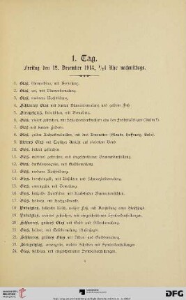 1. Tag: Freitag den 12 Dezember 1913 (Nr. 1-135)