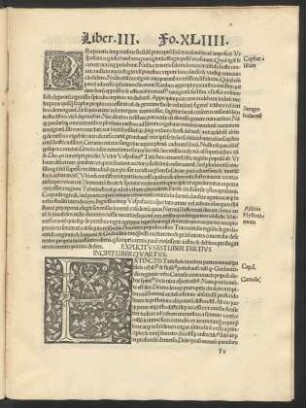 Incipit Liber Quartus.