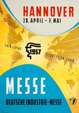Plakat Hannover-Messe 1957