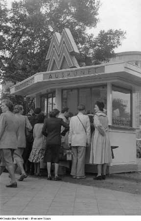 Informationsstand der Messe