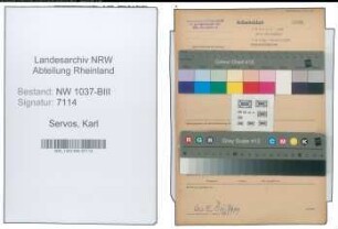 Entnazifizierung Karl Servos , geb. 30.04.1900 (Lehrer)