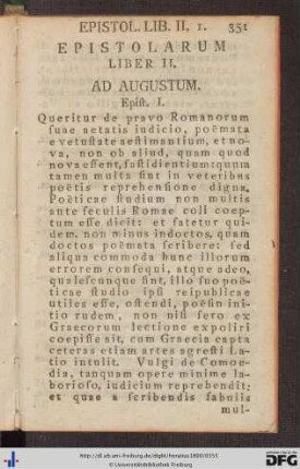 Epistolarum Liber II.