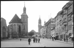 Bautzen. Kirchplatz