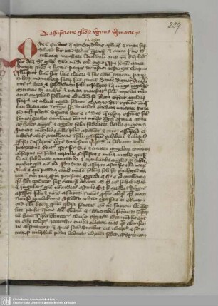 Bl. 229 - 231´. De assumpcione gloriose virginis Marie