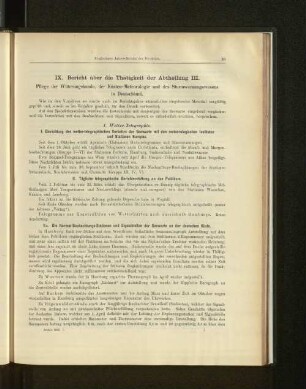 IIa. Die Normal-Beobachtungs-Stationen und Signalstellen der Seewarte an der deutschen Küste.