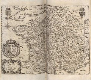 Gallia. Le Royaume de France. Franckreych.