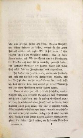 Phantasus : eine Sammlung von Mährchen, Erzählungen und Schauspielen, 2