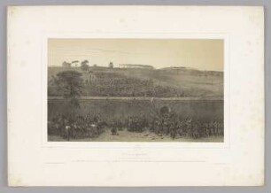 Prise de la Villa Pamfili, Blatt 9 der Folge "Expédition et siège de Rome"