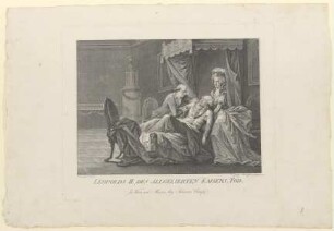 Gruppenbildnis des Leopold II und der Maria Louisa
