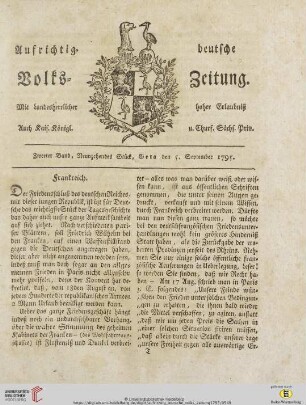 Zweiter Band. Neunzehendes Stück