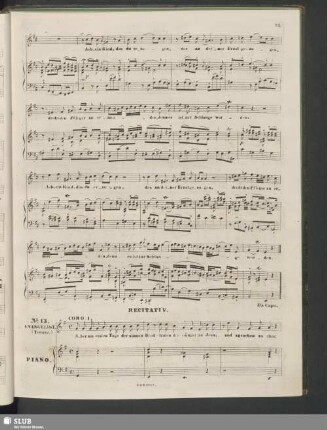 No. 13 Recitativ: Aber am ersten Tage