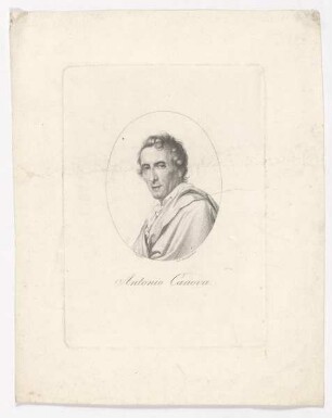 Bildnis des Antonio Canova