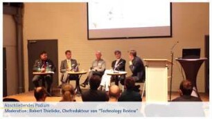 Mensch-Roboter-Kollaboration (MRK) - Podiumsdiskussion: Tagung 2015 Das Jahr der MRK: Perspektiven der Mensch-Roboter-Kollaboration am 6.11.2015 in Hannover