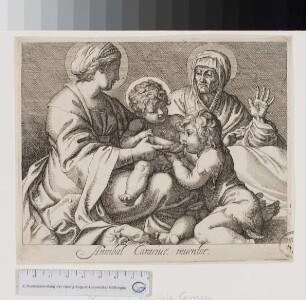 Heilige Familie mit Johannes (Kopie)