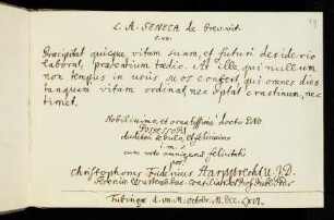19 Harpprecht, Christophorus Fridericus
