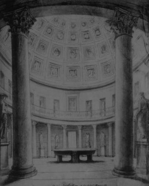 Berlin, Altes Musuem, Innenansicht der Rotunde
