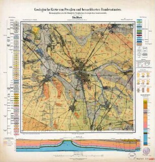 [4135] Stassfurt, Geologische Karte von Preußen und benachbarten Bundesstaaten