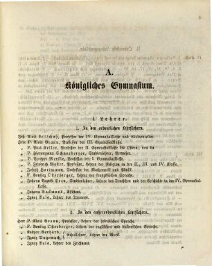 Jahresbericht der Königlich Bayerischen Studienanstalt zu Münnerstadt. 1864/65