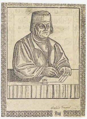 Bildnis des Erasmus Sarcer