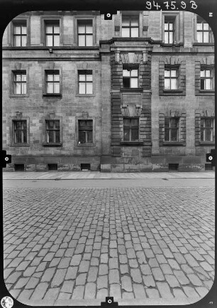 Dresden-Altstadt, Augustusstraße 2. Ständehaus (1901-1907; P. Wallot). Südseite (Teilansicht)
