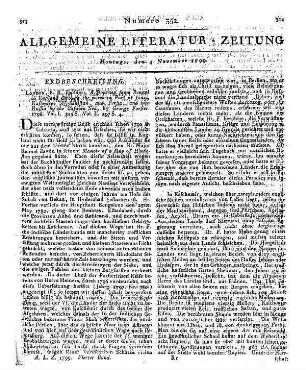 Mund, S. G. F.: Topographisch-statistische Beschreibung der kaiserlichen Freien-Reichsstadt Goslar. H. 1. Goslar: Kircher 1799