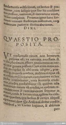 QUAESTIO PROPOSITA.